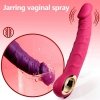 Klasyczny wibrator damski Realistic Vibrator PINK